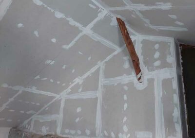 Travaux de plâtrerie