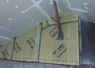 Travaux de plâtrerie