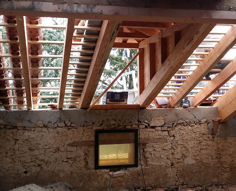 Plafond, doublage et cloison intérieure